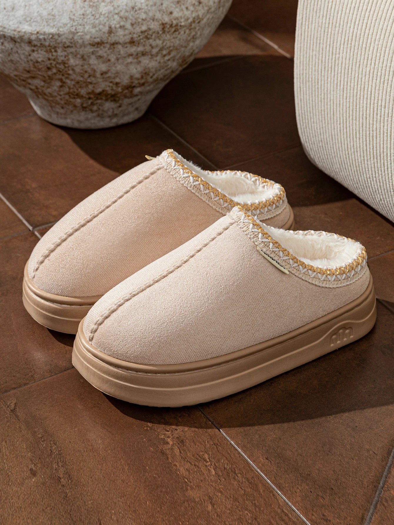 Pantoufles d'hiver moelleuses homme et femme - Confort cocooning