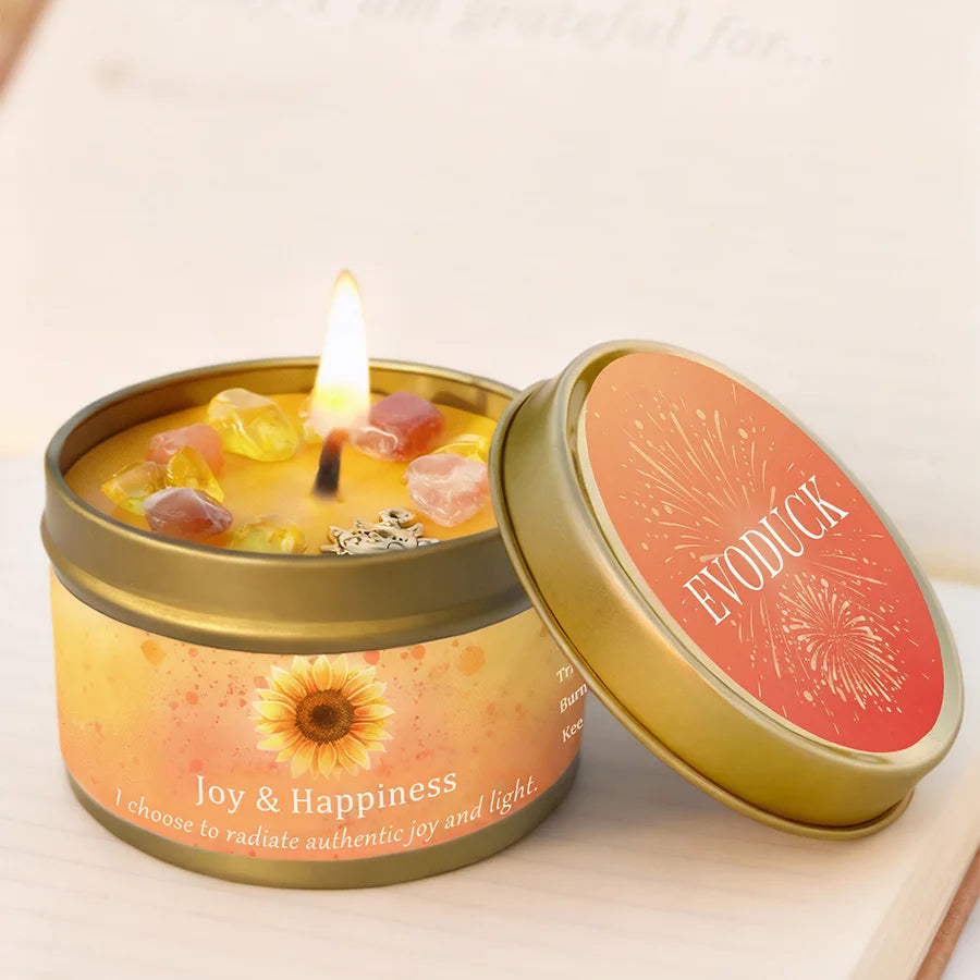 Bougie parfumée lavande camomille - Bien-être et relaxation