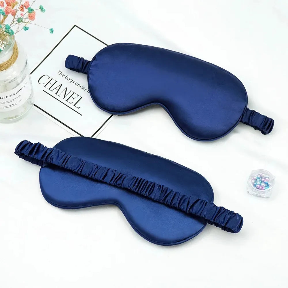 Masque de sommeil en soie artificielle – 14 coloris