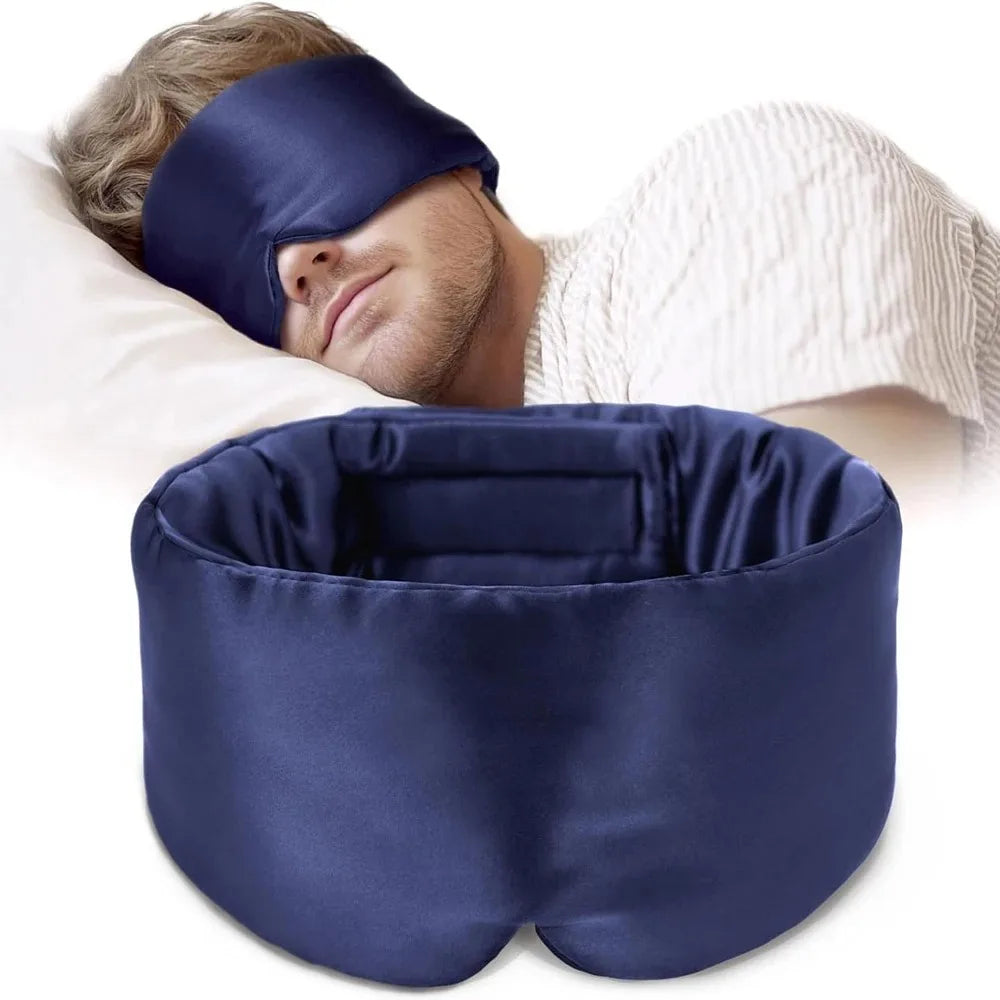 Masque de Sommeil en Soie Mulberry – Anti-Rides et Blocage Lumineux