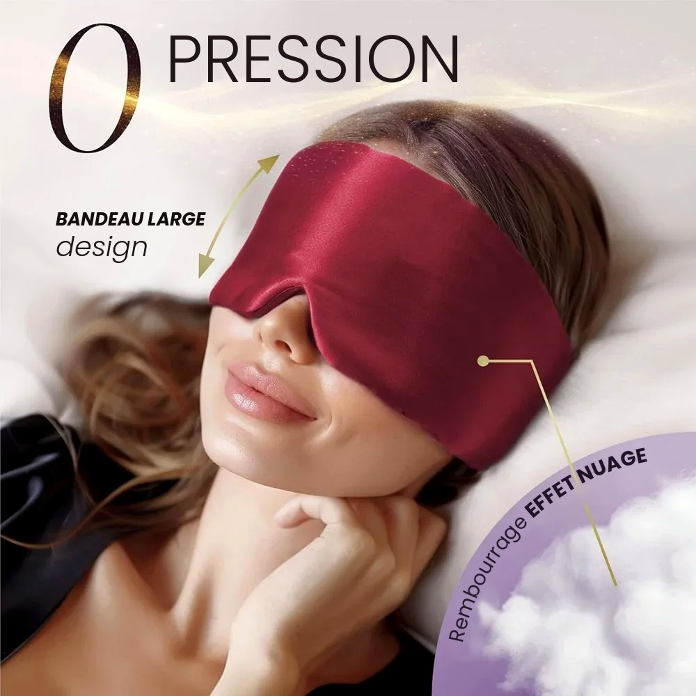 Masque de sommeil soie mulberry – vue 3