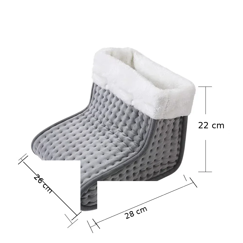 Chauffe-pieds électrique avec 4 modes et minuterie