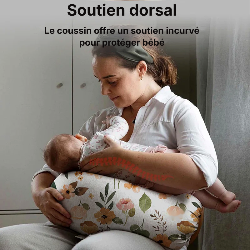Coussin d'allaitement en U – vue 2